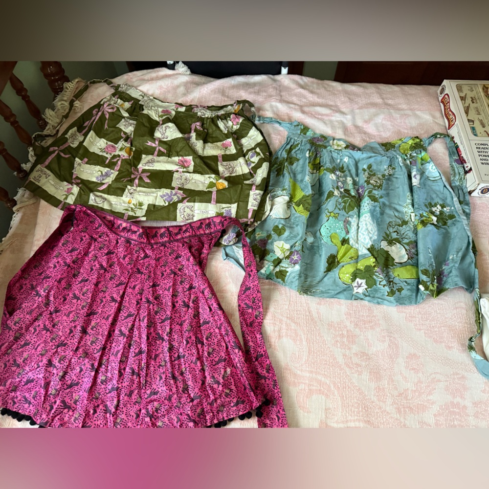 Vintage  kitchen aprons